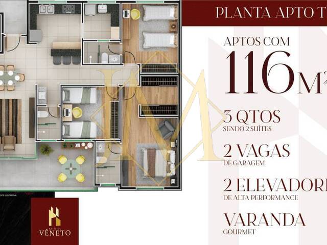 #358 - Apartamento para Venda em Coronel Fabriciano - MG