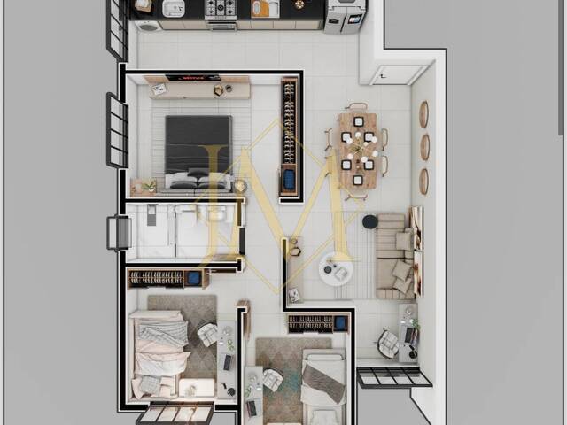 Apartamento para Venda em Coronel Fabriciano - 5