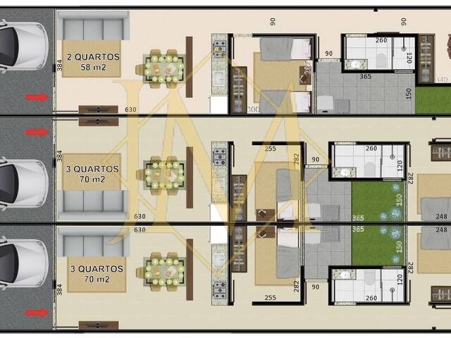 #875 - Casa para Venda em Coronel Fabriciano - MG - 2